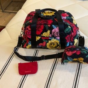 Vera Bradley Havana Rose Compact Sport Bag Set